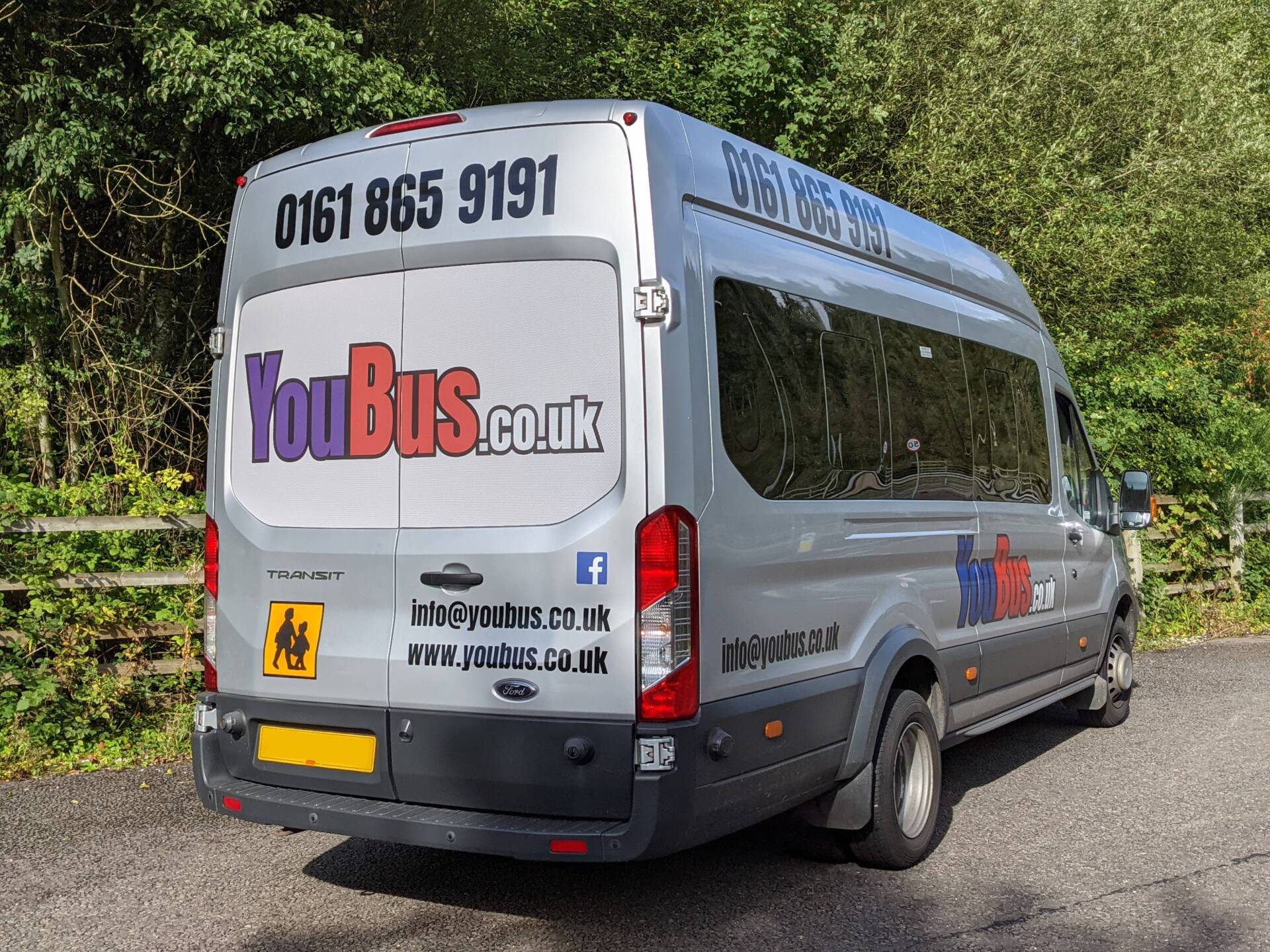 side view of the van