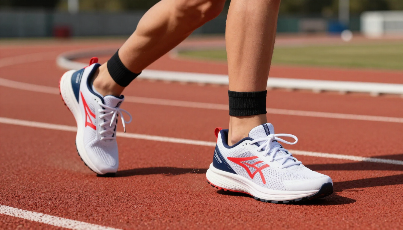 Athlete Running Outside