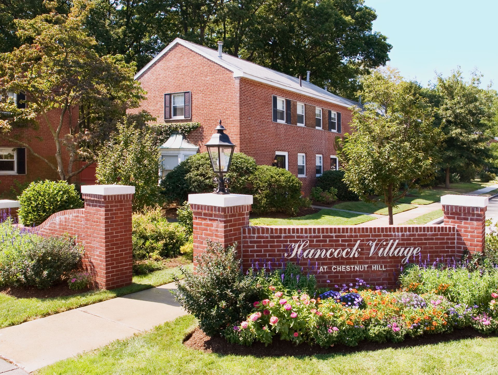 Brick sign for 