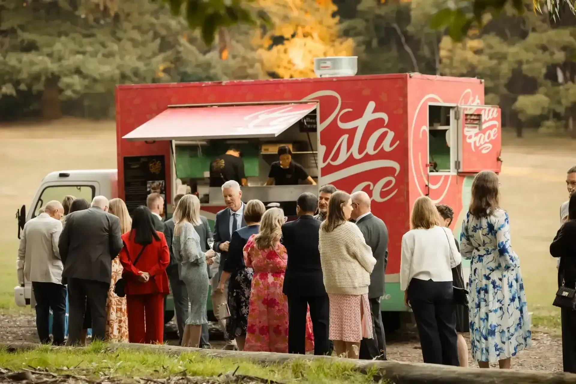Pasta Face Festival Street Menu food truck catering