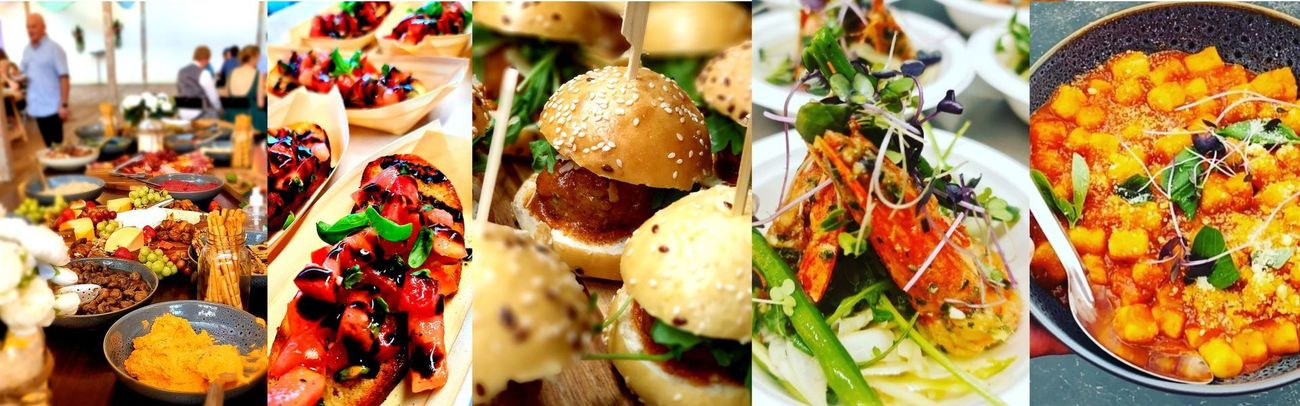 Pasta Face Italian catering menu with canapés, sliders, pasta and event food in Melbourne