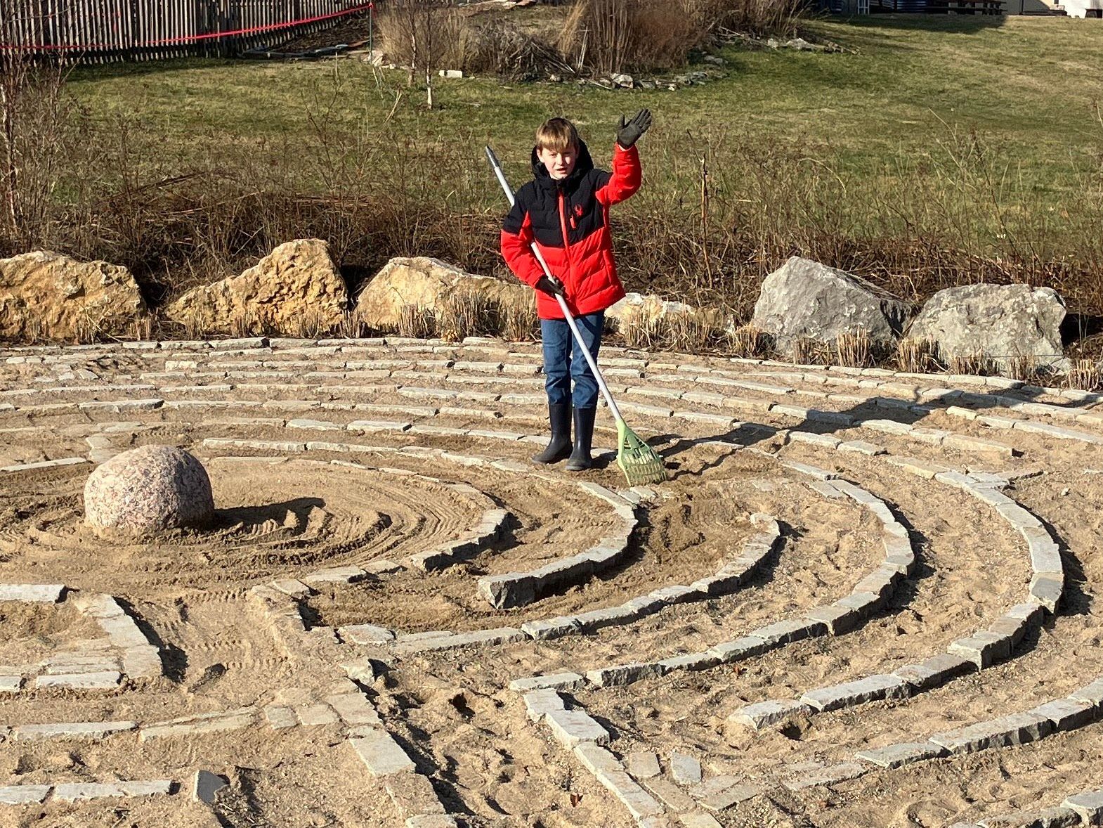 The Labyrinth | Community Montessori School