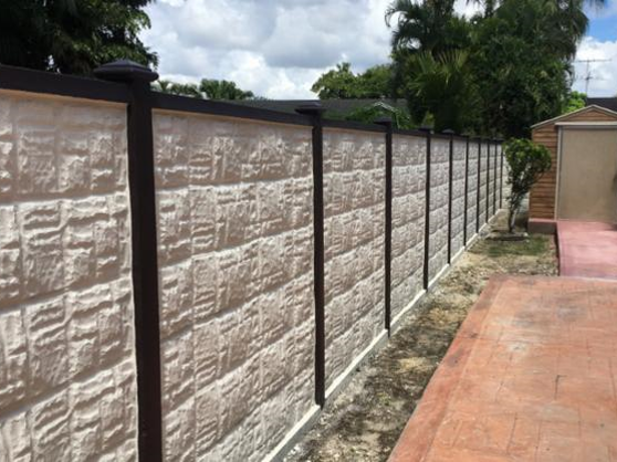 Concrete Fence Contractor