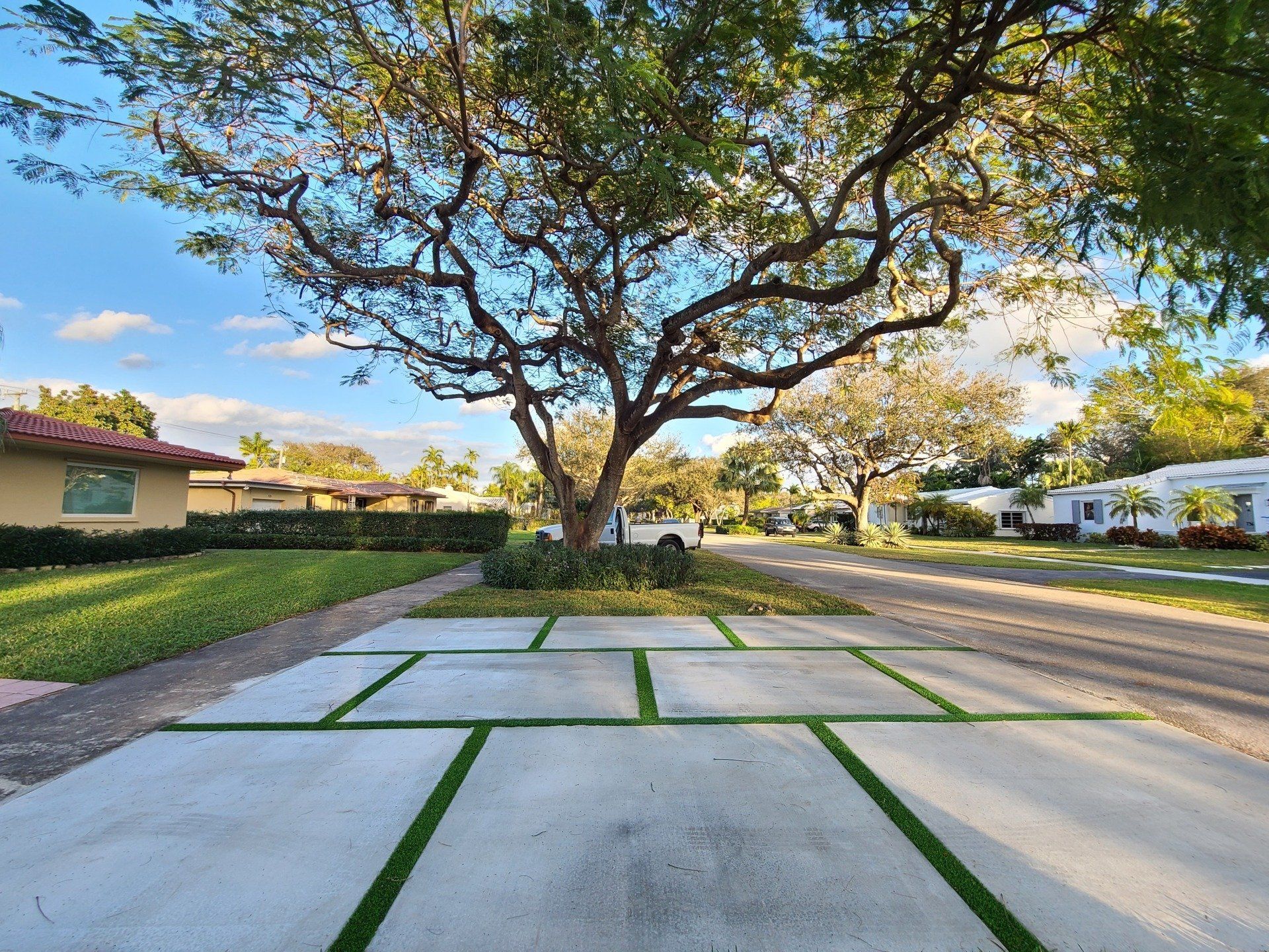 Modern Driveway