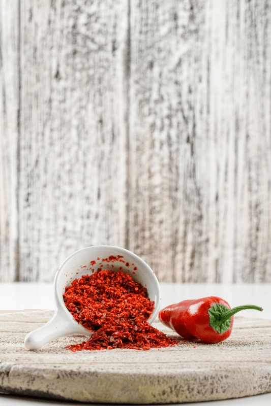 Variété de Paprika
