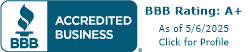 A+ with BBB for Home Remodeling Services 
