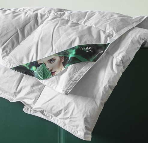 PIUMINO QUALITA' verde ARTENTEX