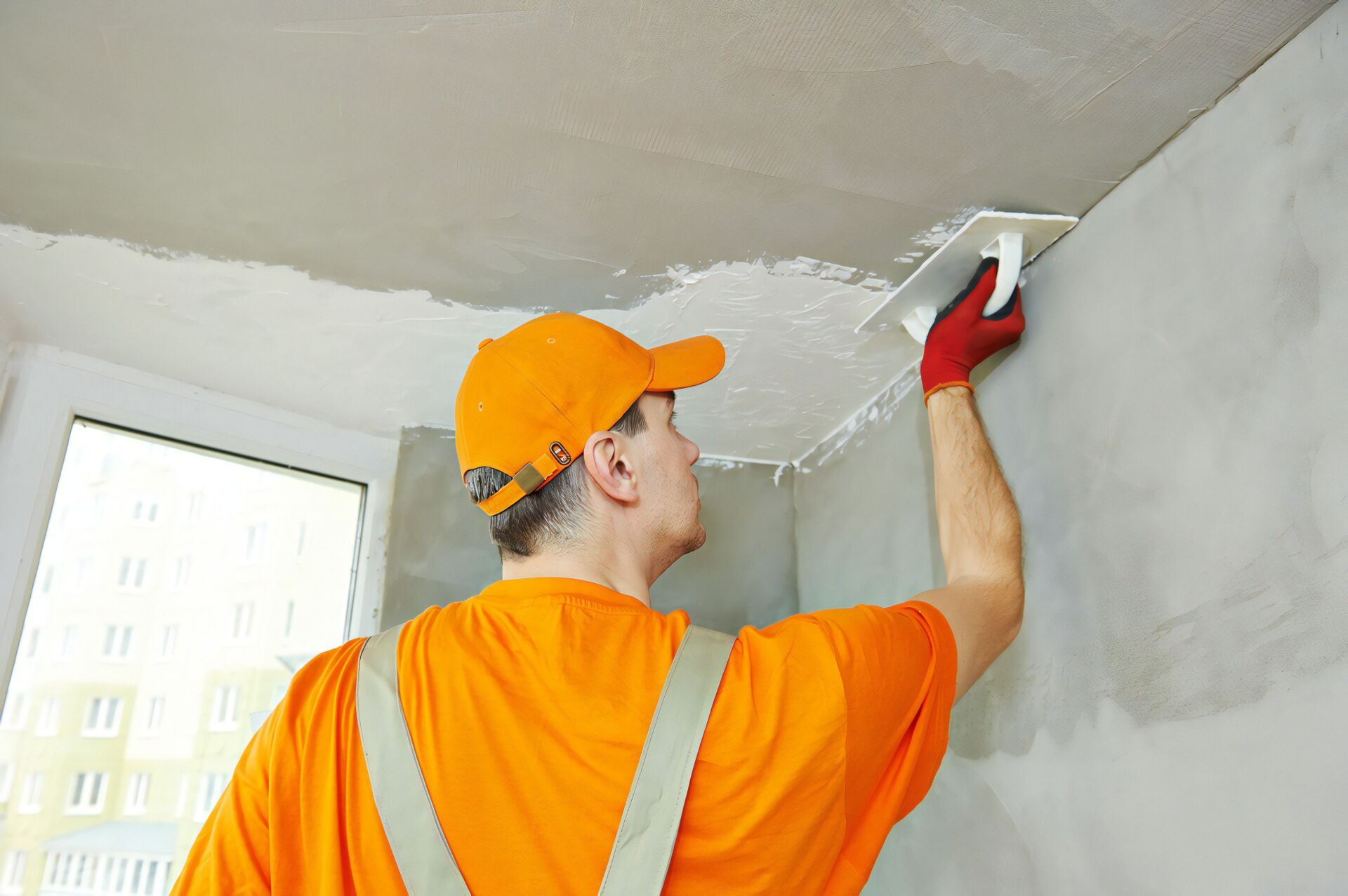 Indoor Ceiling Renovation With Float & Plaster — Cemak Constructions in Toormina, NSW