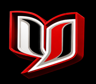 Westchester Untouchables logo with red, black, and white stylized emblem