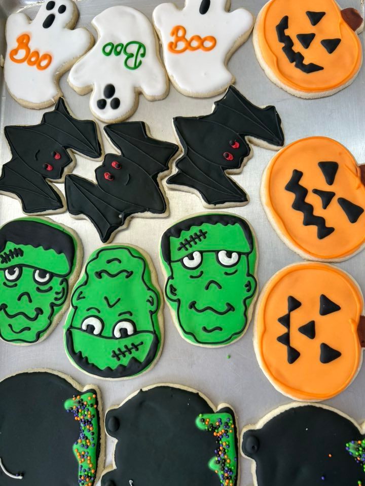 halloween custom cookies