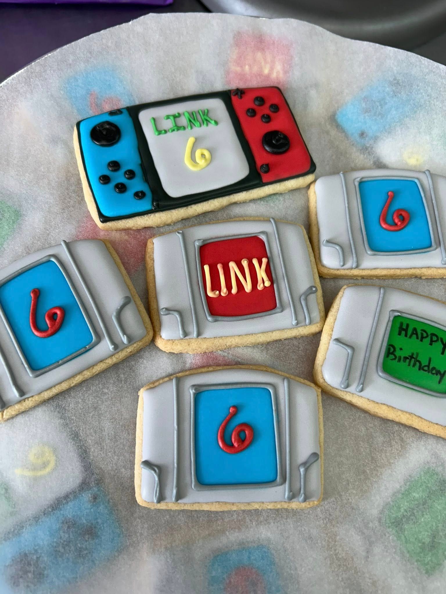 video game cookies