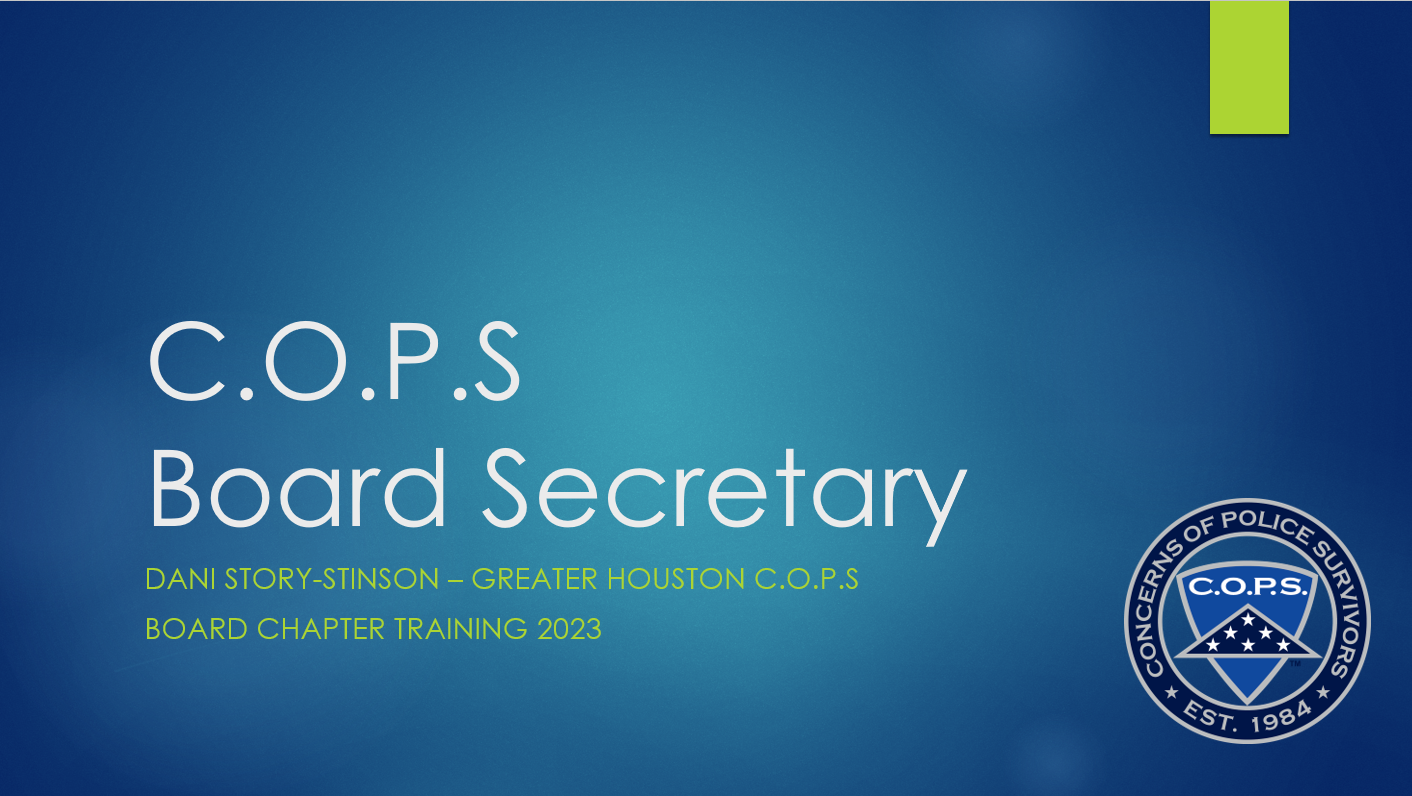 Concerns of Police Survivors (C.O.P.S.)