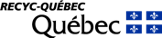 The word quebec is on a white background