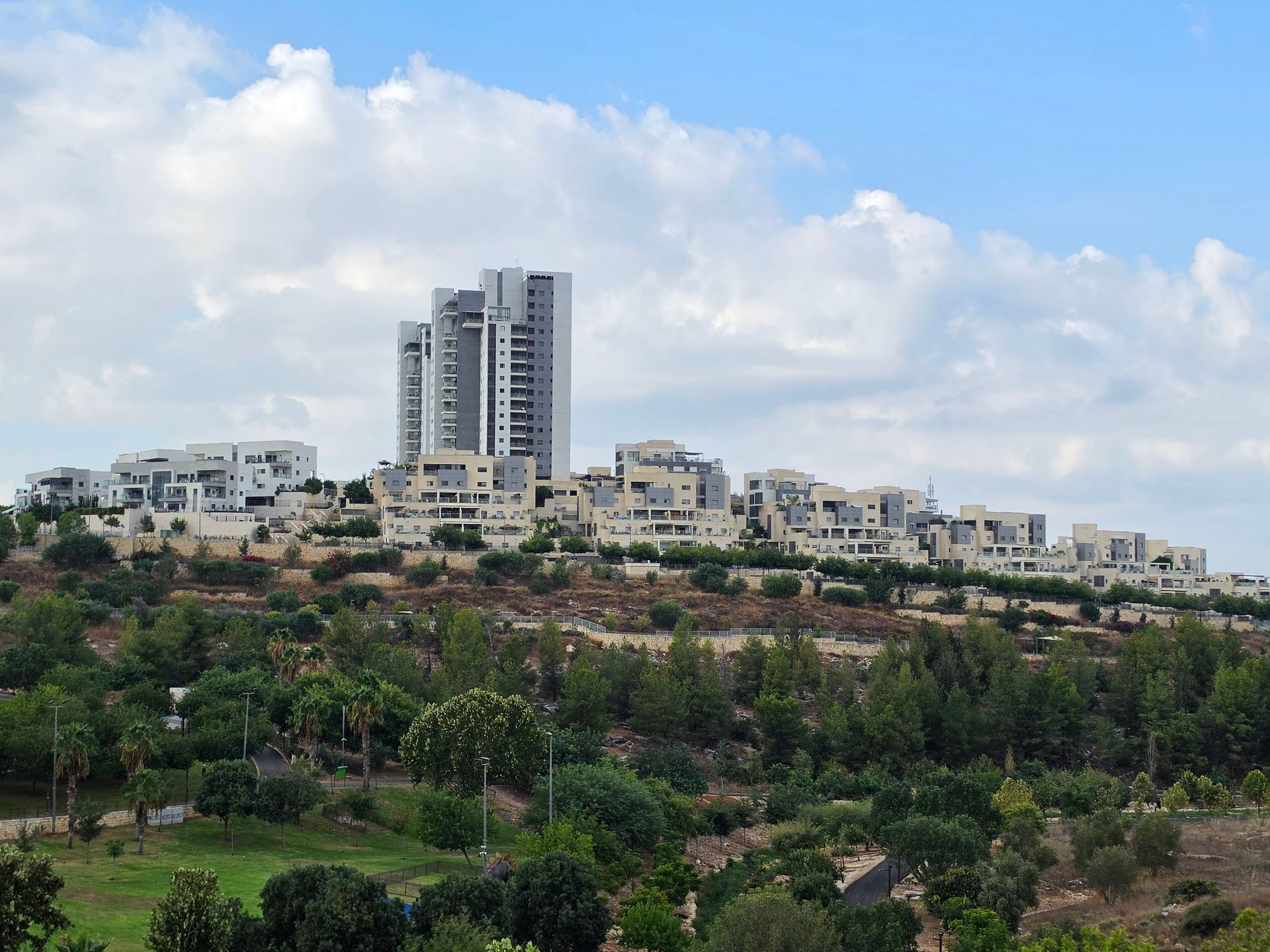 שכונת הציפורים במודיעין - מבט על השכונה