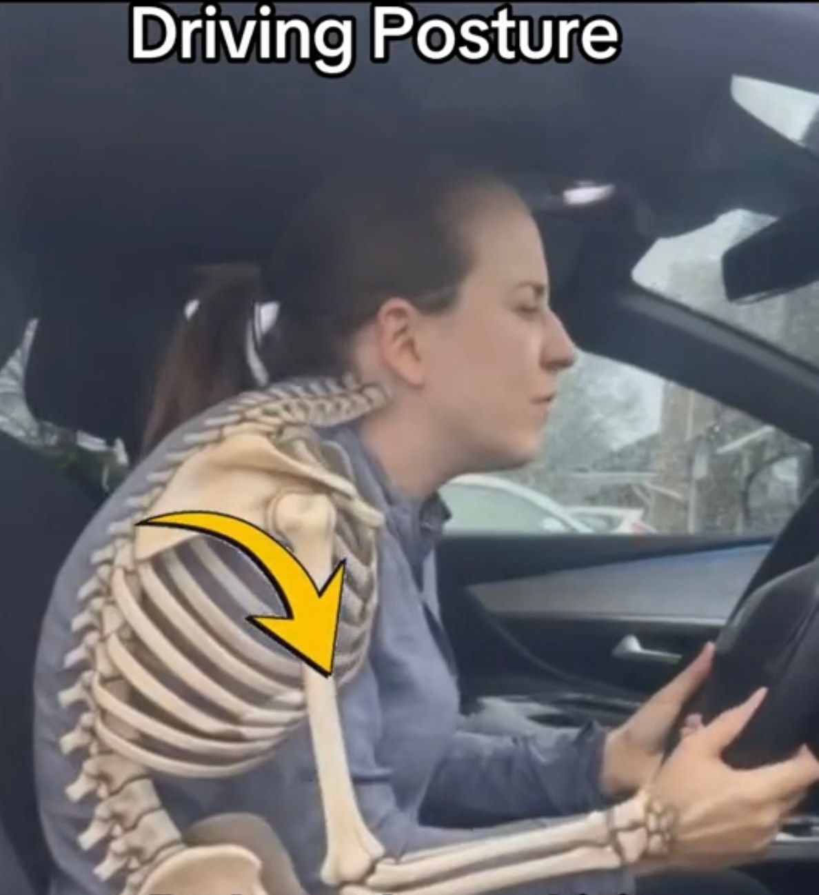 Driving posture 