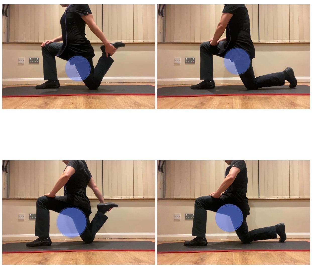 Hip flexor stretch