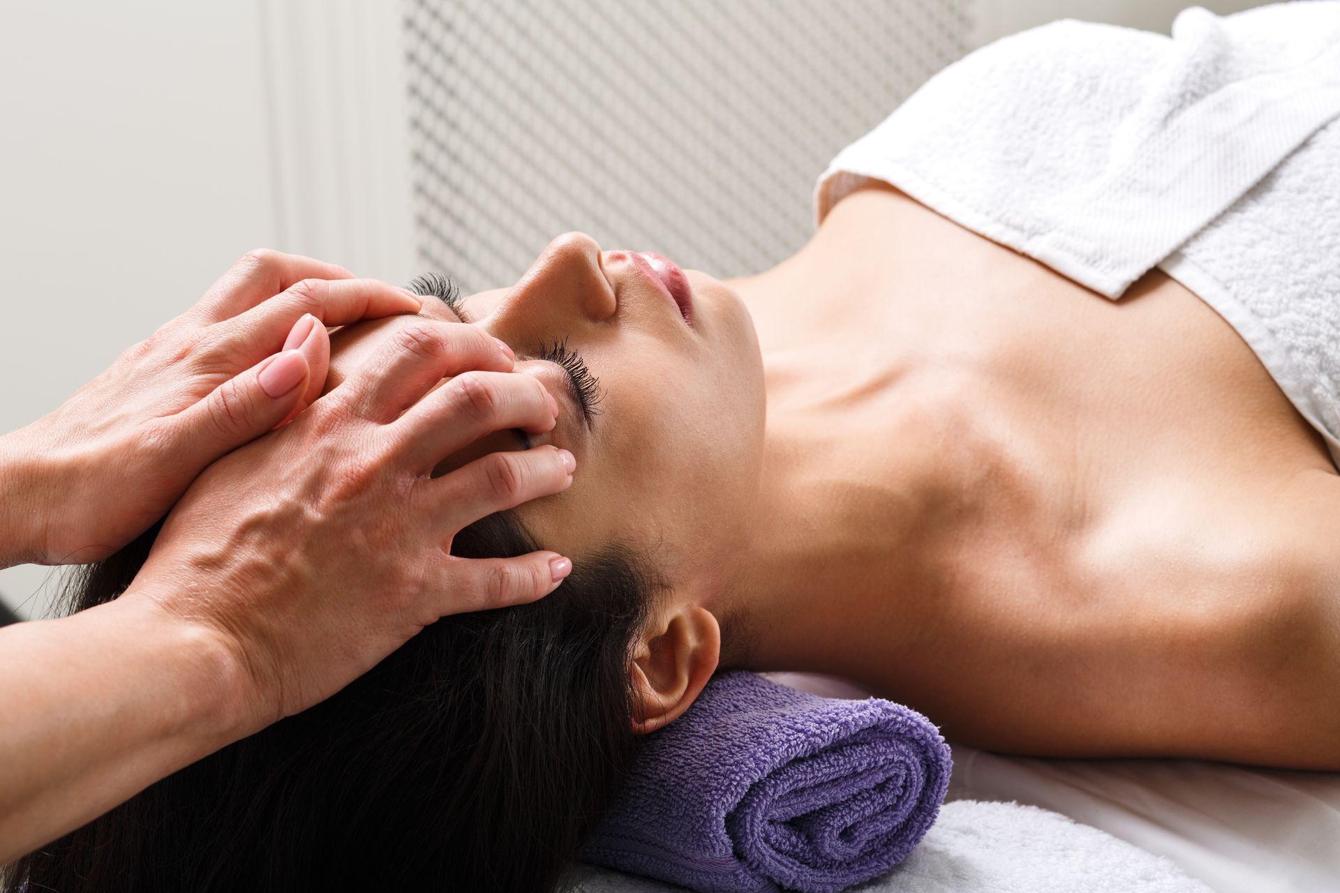 osteopathy to head