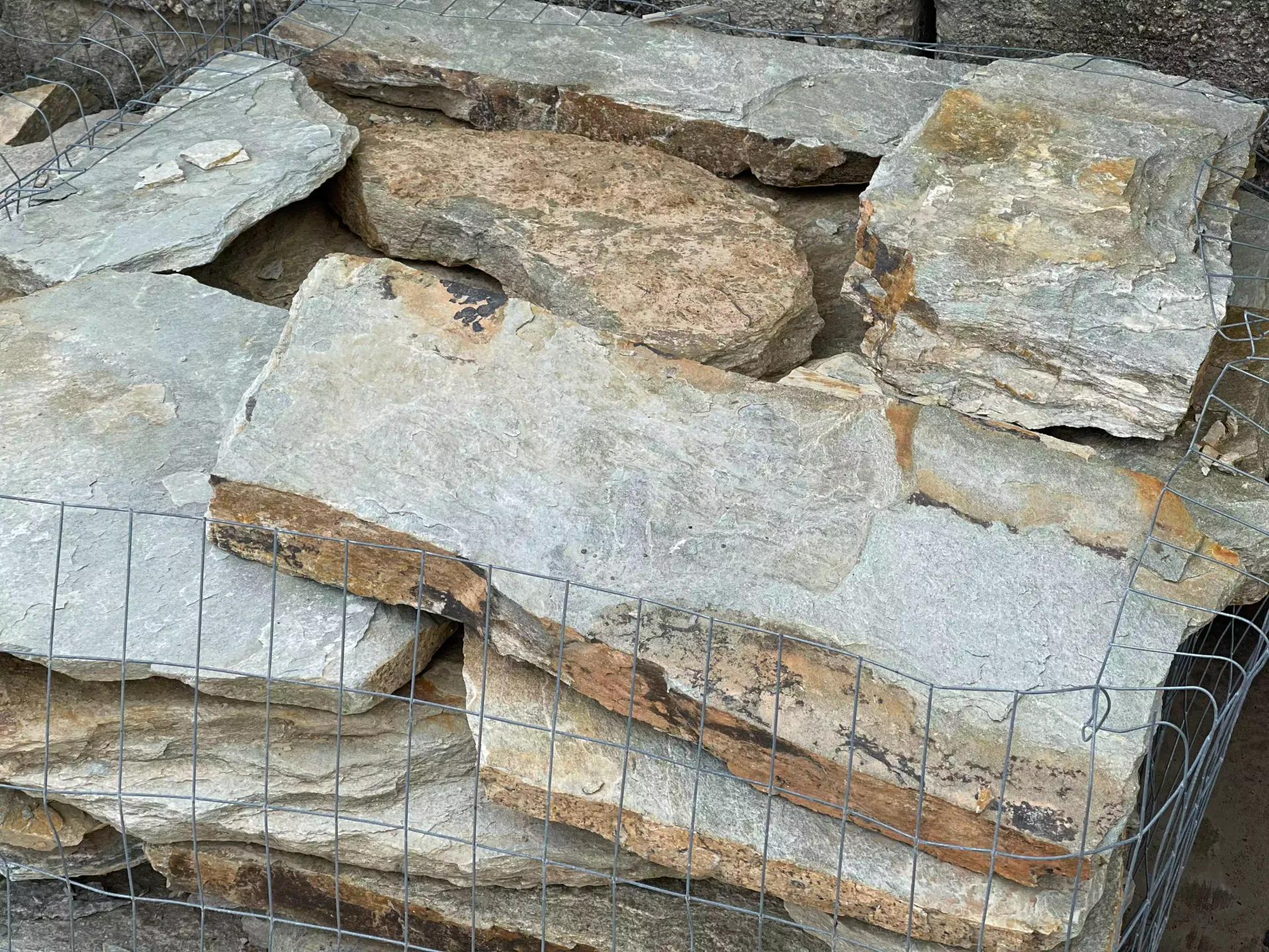 Mint Green Mica Flagstone — Clinton Township, MI — B & W Landscape & Patio Supply