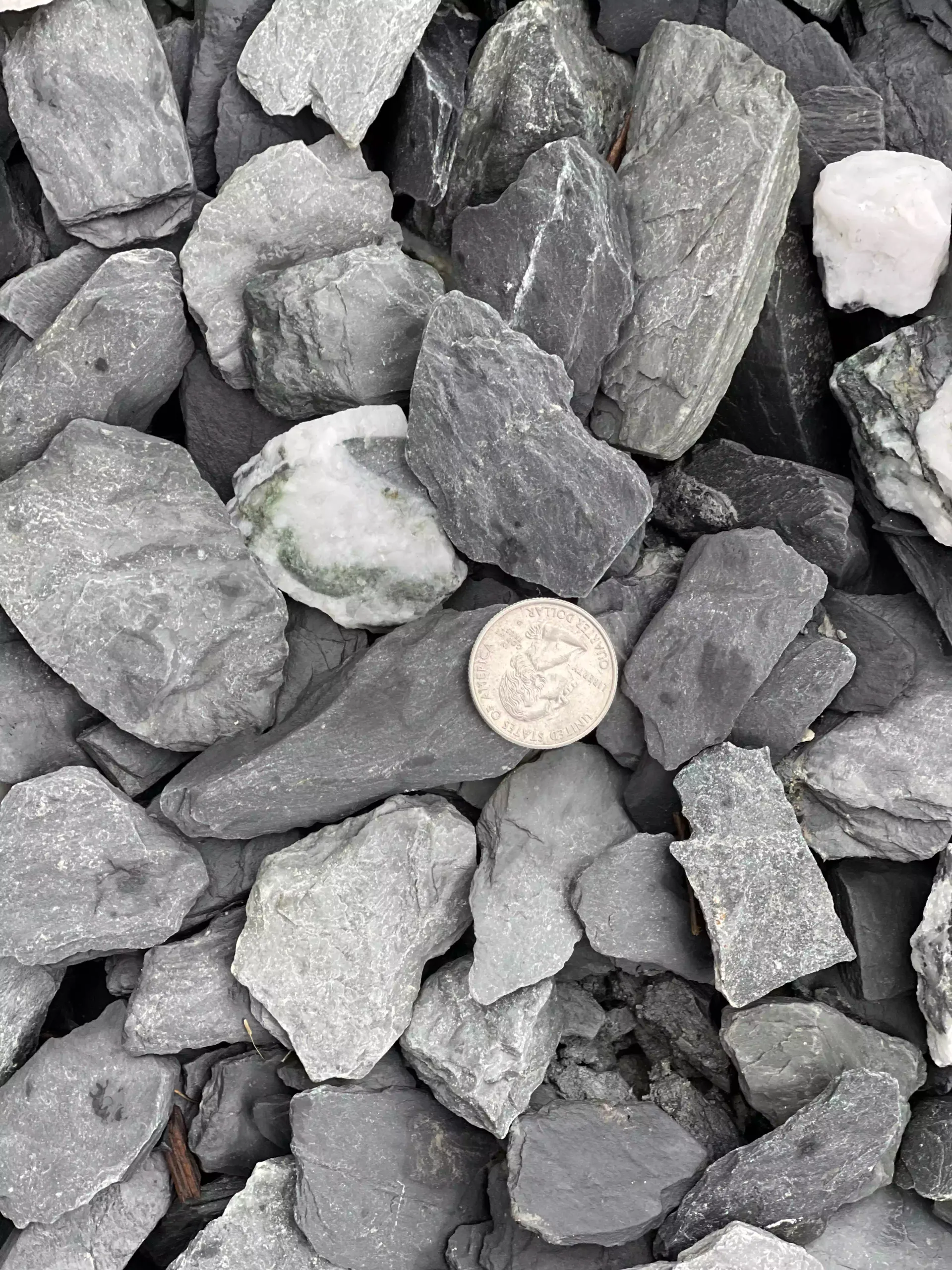 Slate Scape — Clinton Township, MI — B & W Landscape & Patio Supply