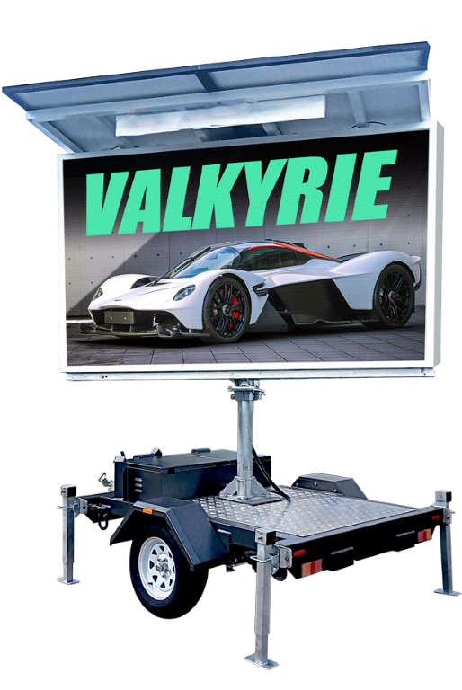 Mobile Digital Billboard Displaying — HYVIS Pty Ltd in Mulambin, QLD