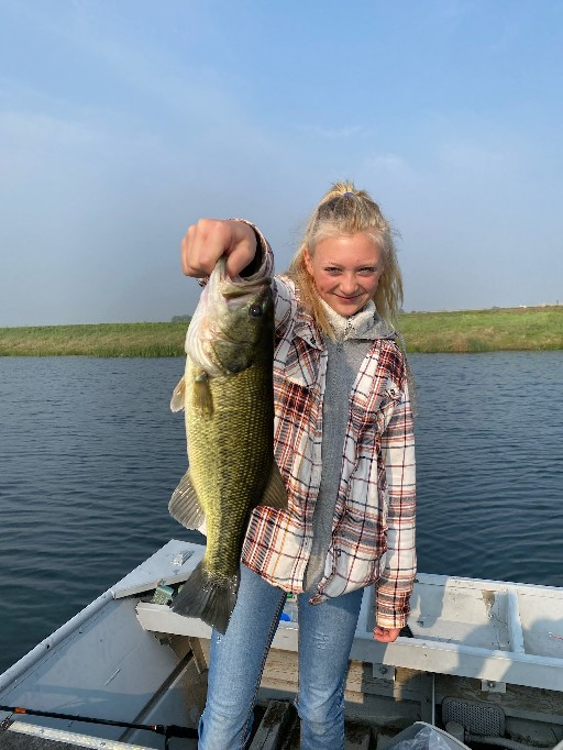 largemouth bass lake in CO