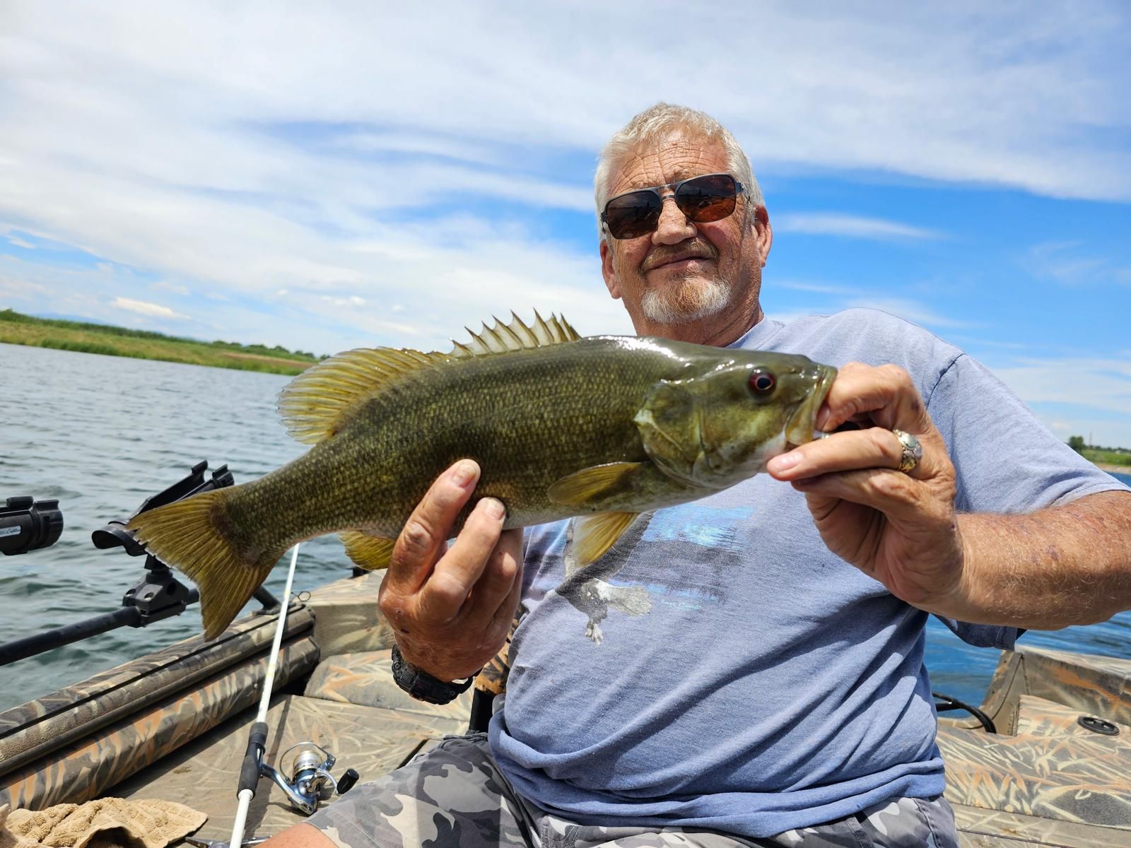 catch bass in CO