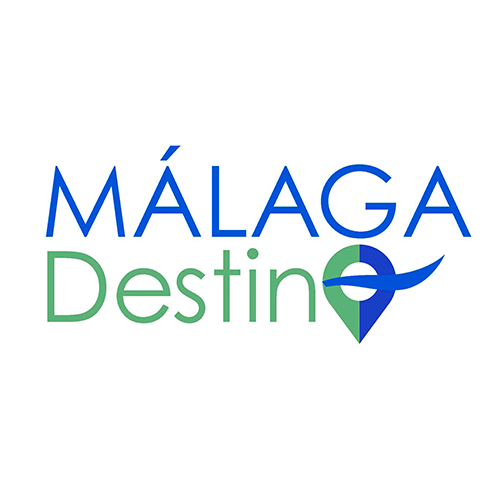 Ein blau-grünes Logo für Malaga Destiny