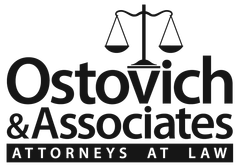 Ostovich & Associates Ostovich & Associates law firm logo with scales of justice and “Attorneys at Law” text