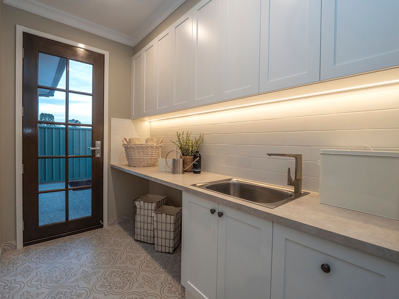 laundry cabinets