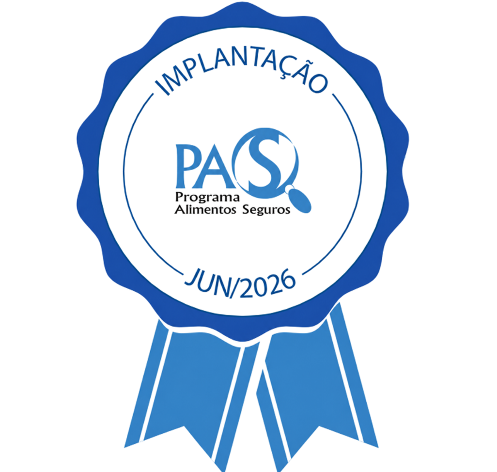 Selo Pas Alimentos Seguros - JUN 2026