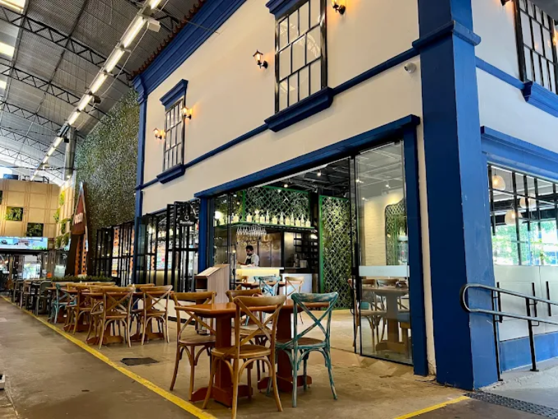 Restaurante localizado no Mercadão Municipal de Maringá
