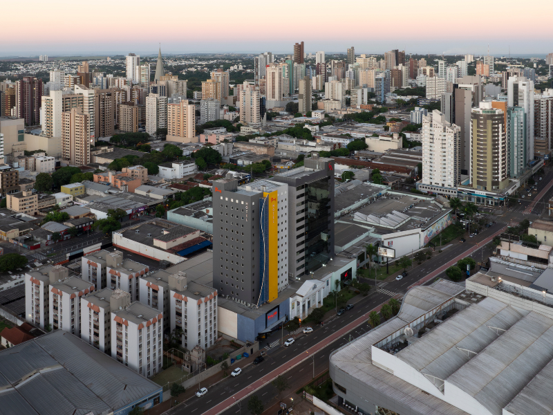 Vista aerea de Maringá - PR