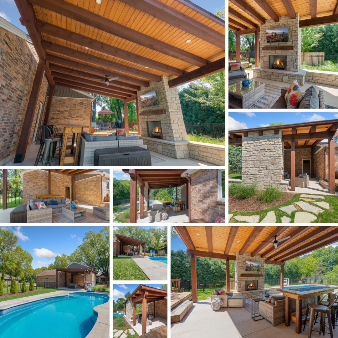 outdoor patio remodel project green bay wi