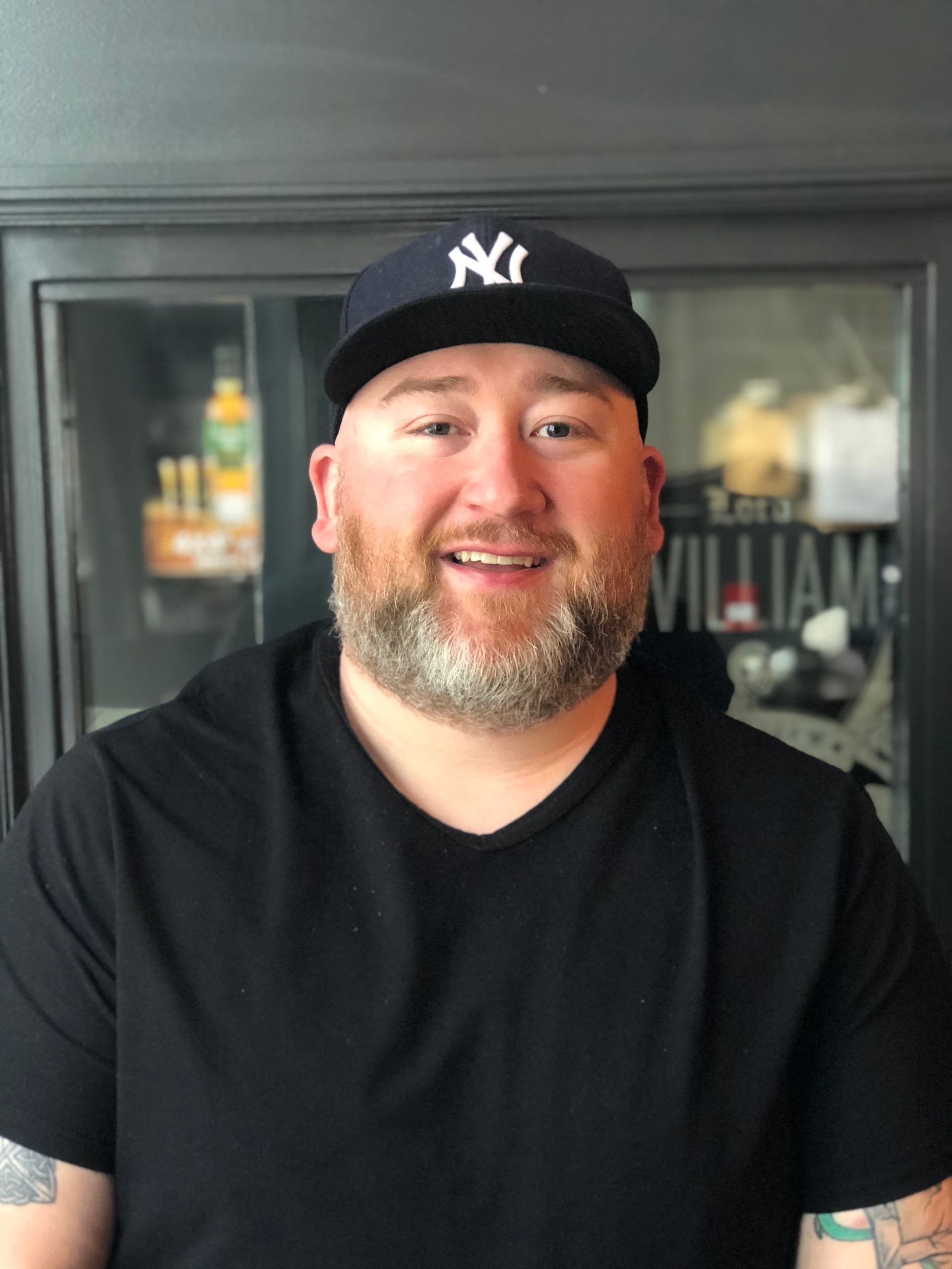 Man smiling