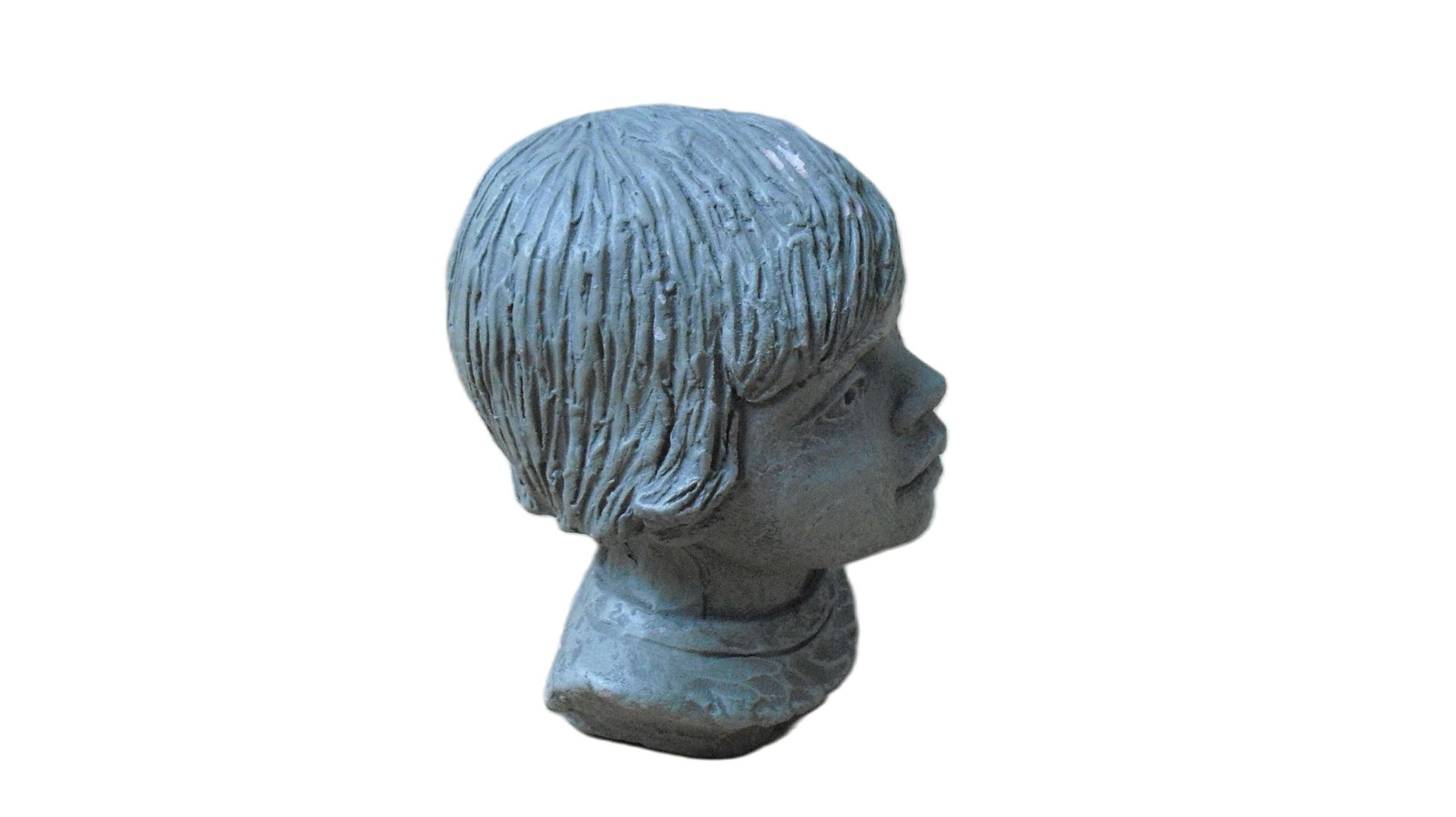 Vintage beeld kinderhoofd Perkeo