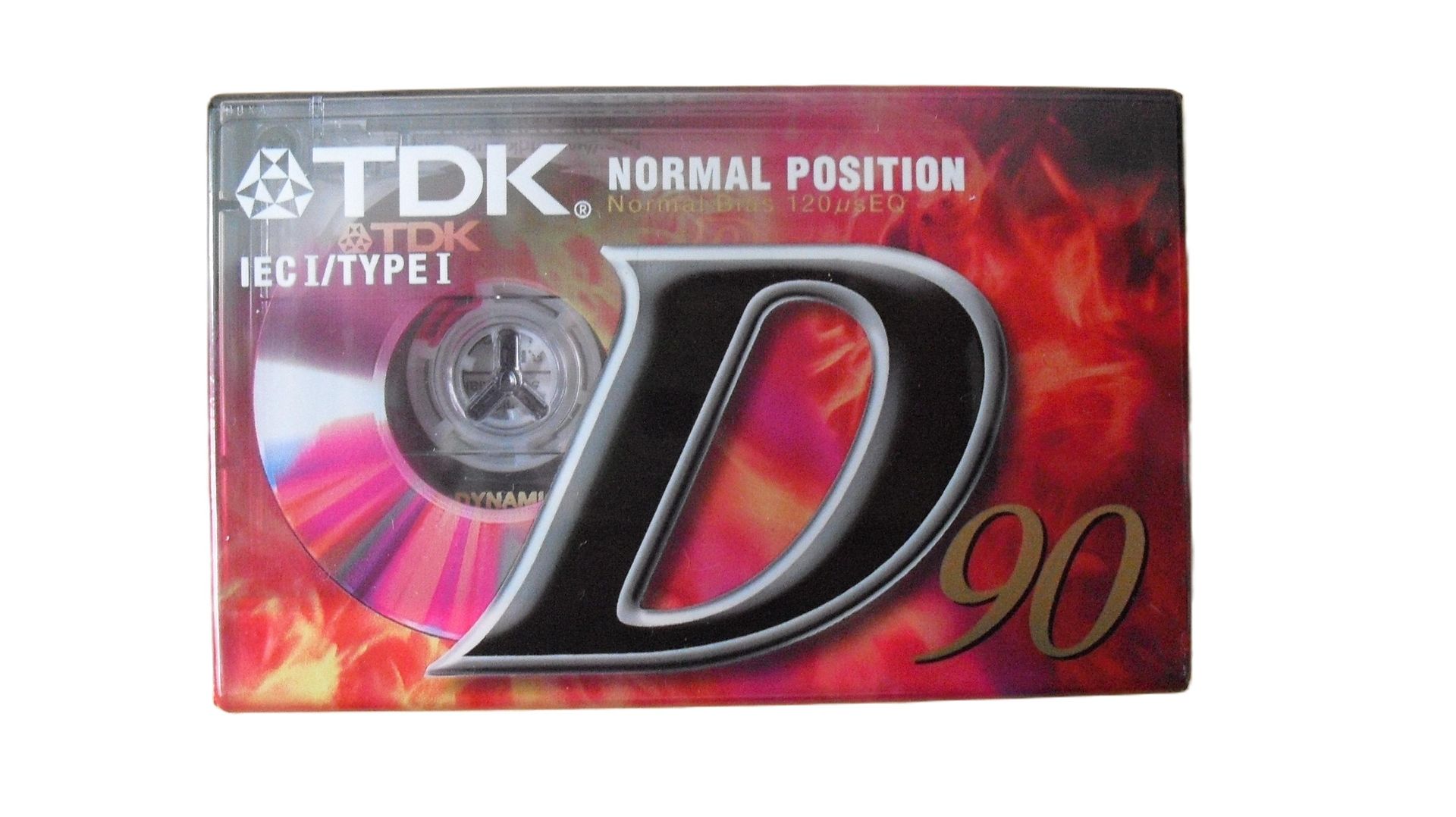 TDK D90 audiocassette