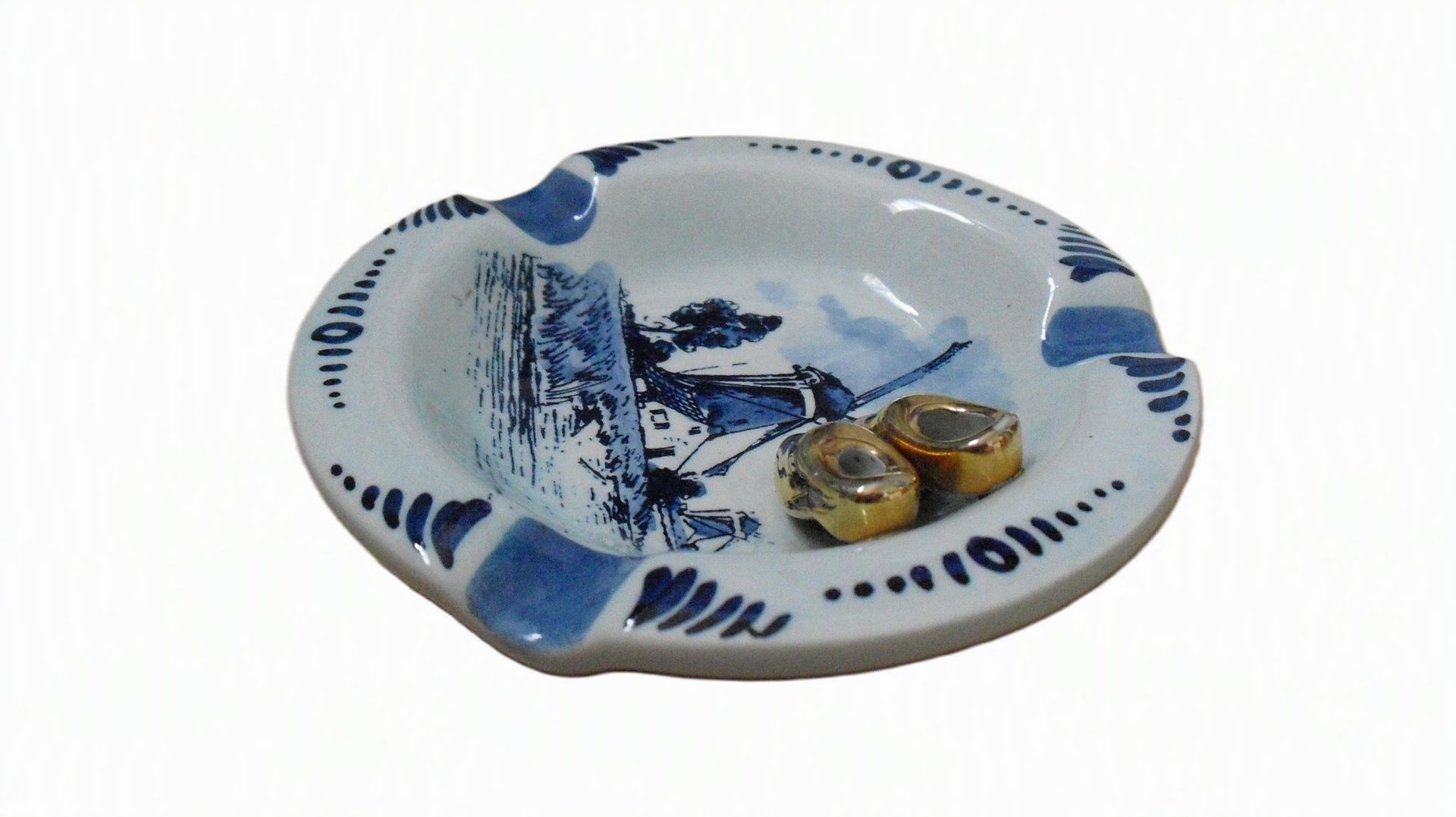 Delfts Holland Handpainted asbakje