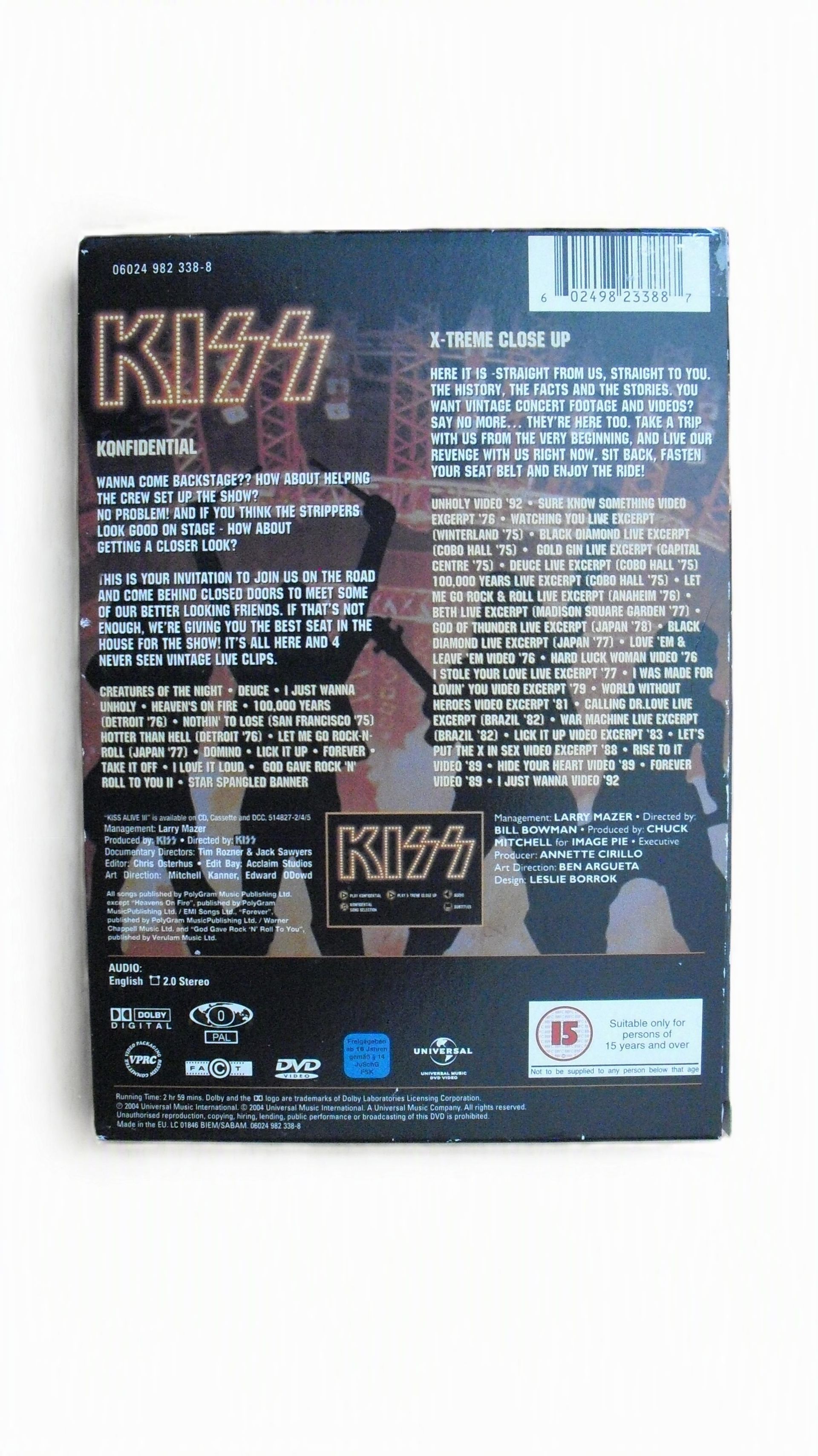 KISS - Konfidential & X-Treme Close Up