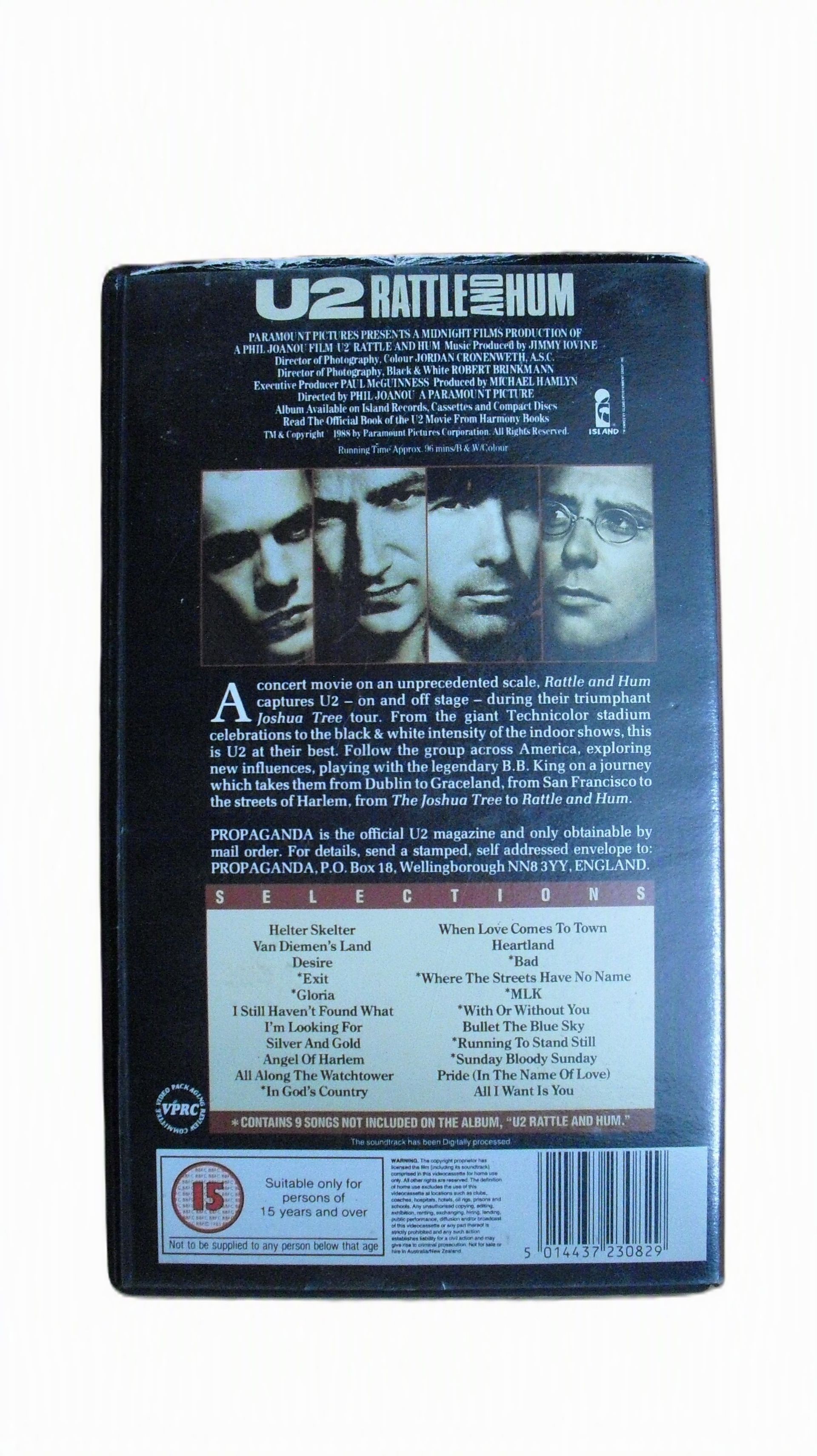 U@ - Rattle And Hum