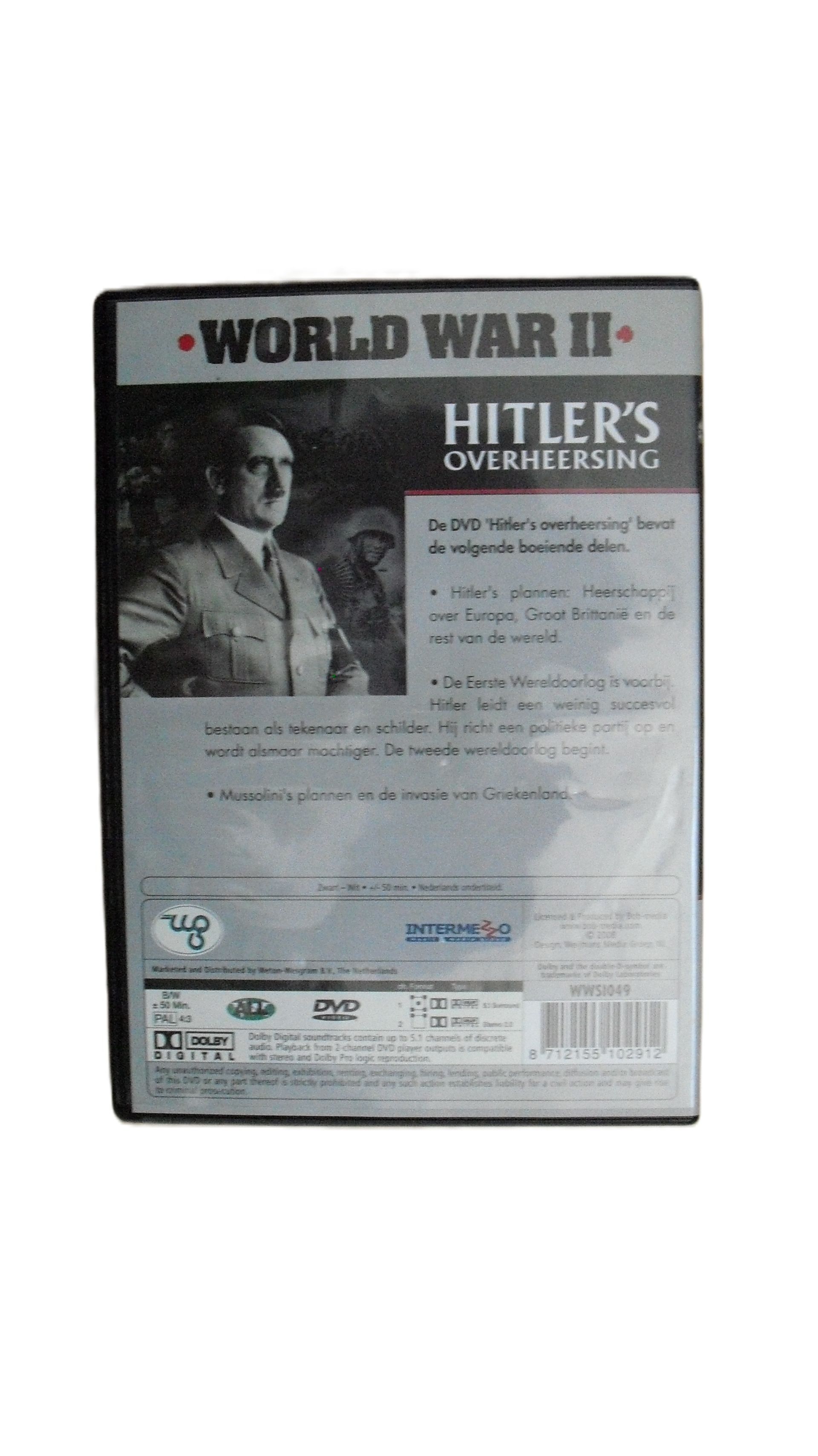 World War II;  Hitler's Overheersing