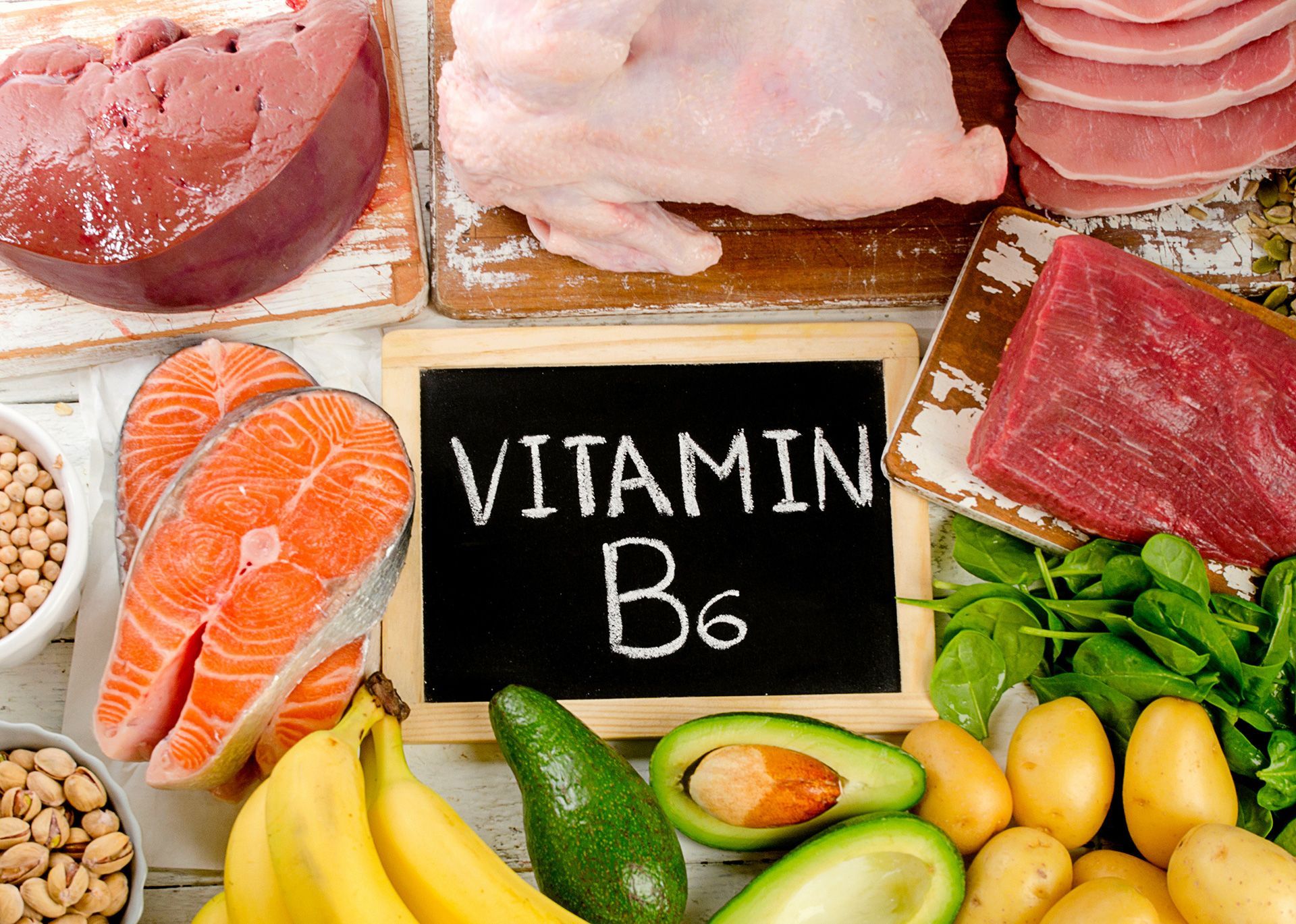 Products with Vitamin B6