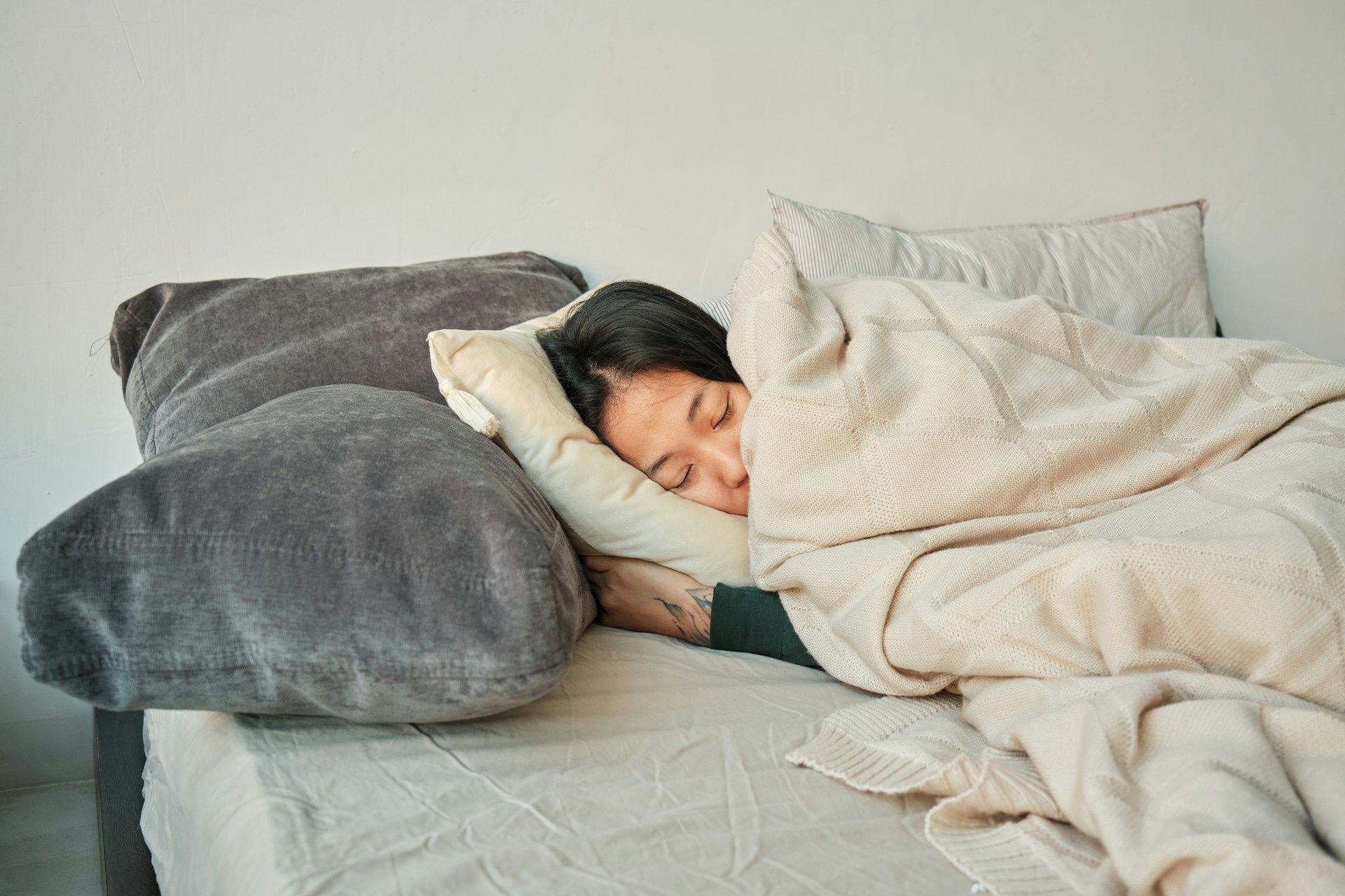 woman sleeping