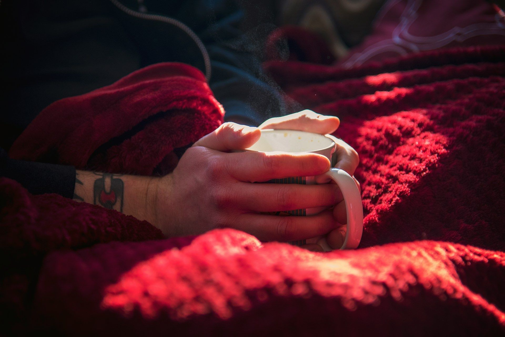 coffee in bed