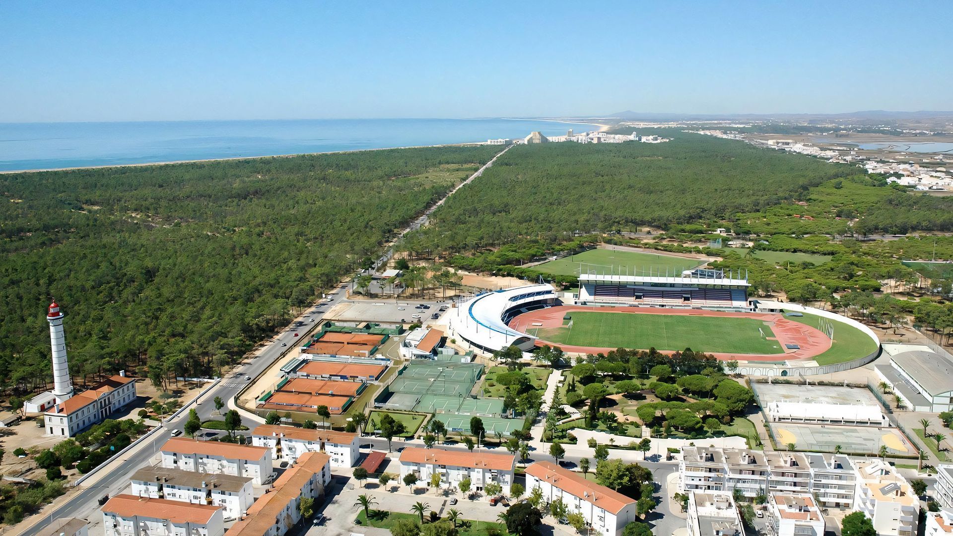 Sports Abroad swimming Ttaining camps at Vila Real, Algarve, Portugal.