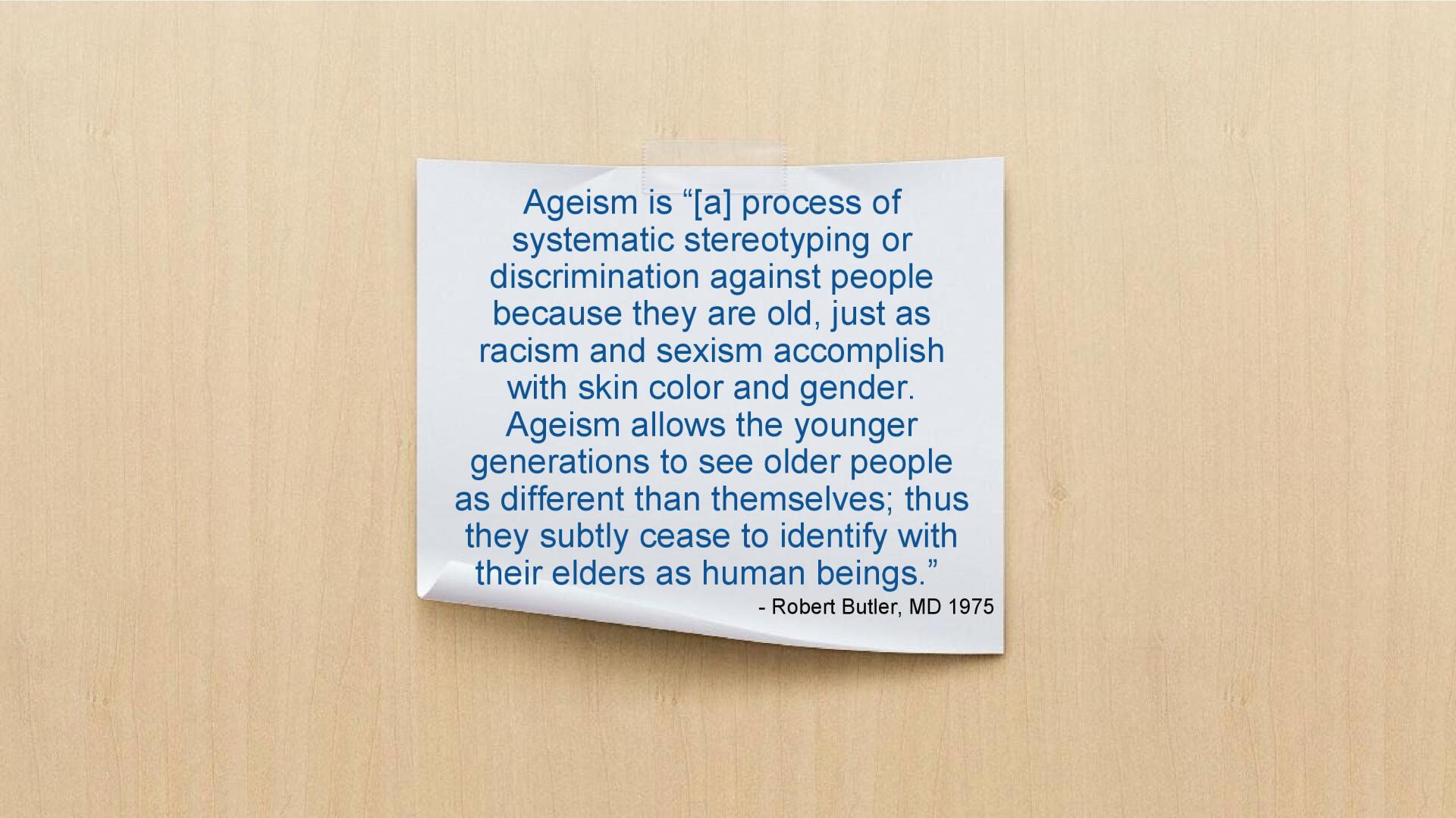 Slide 6 of Dr. Louise Aronson's Presentation