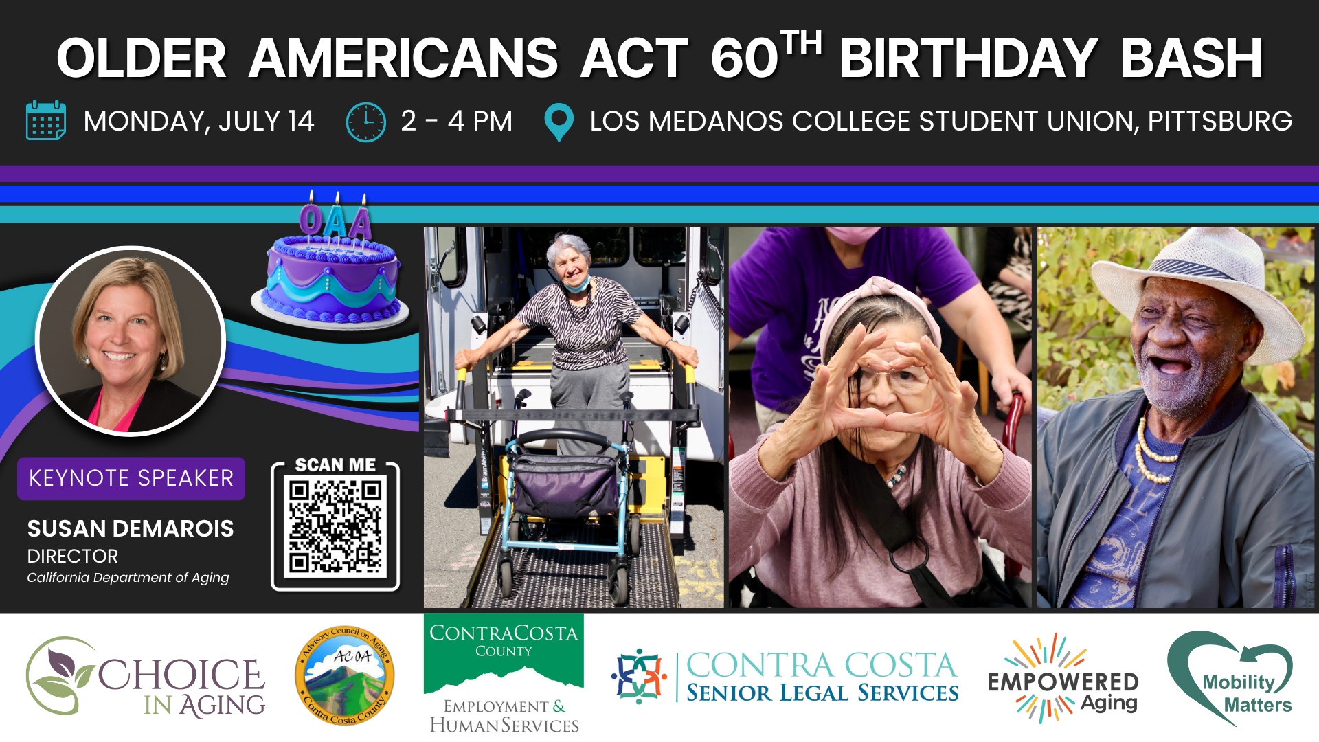Older Americans Act 60th Birthday Bash