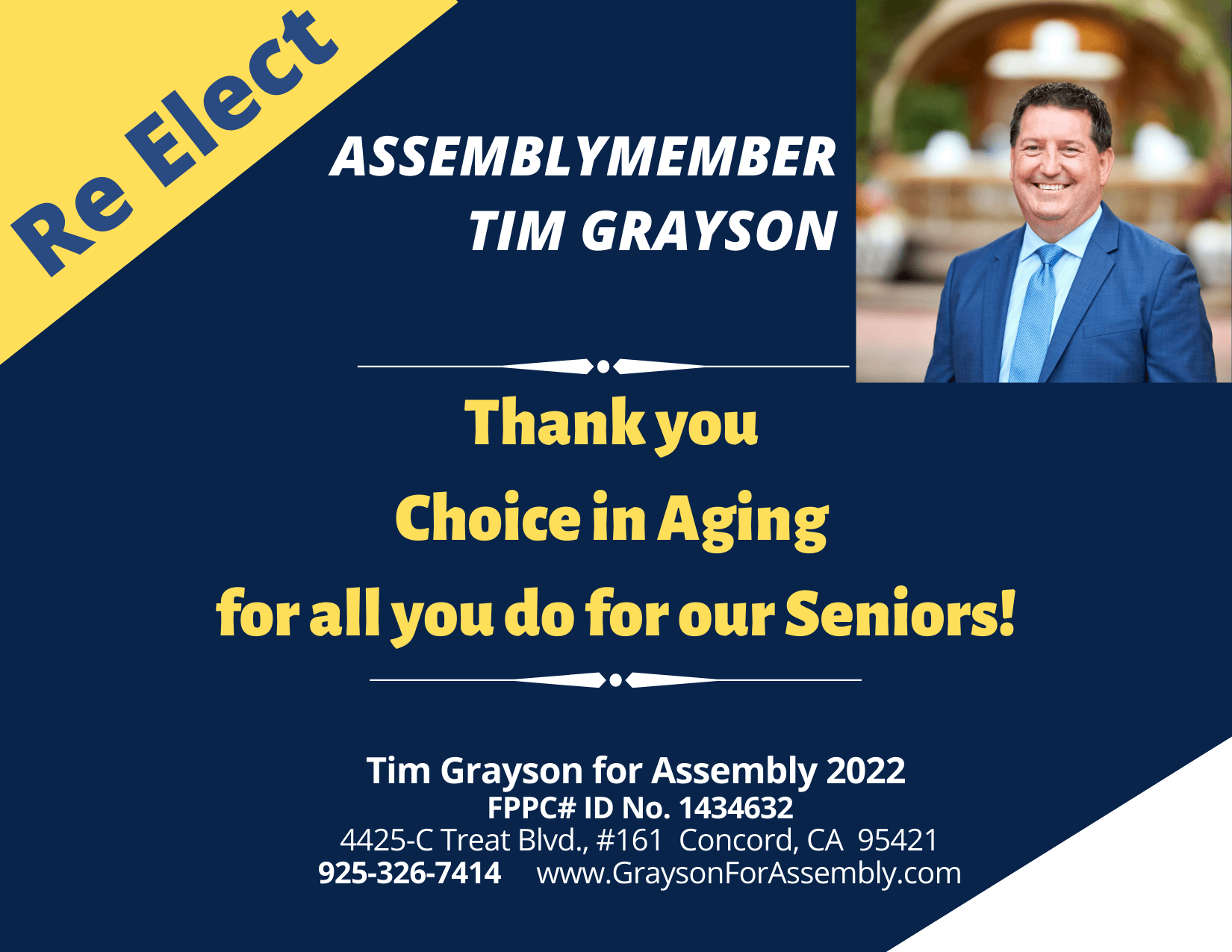 Assemblymember Tim Grayson
