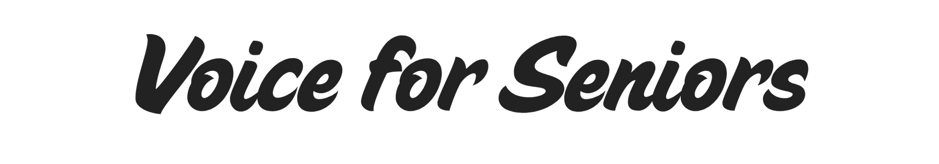 Voice for Seniors