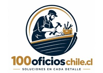 Logo tipográfico de 100 Oficios Chile