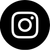 Instagram logo: White camera icon on a black background within a black circle.